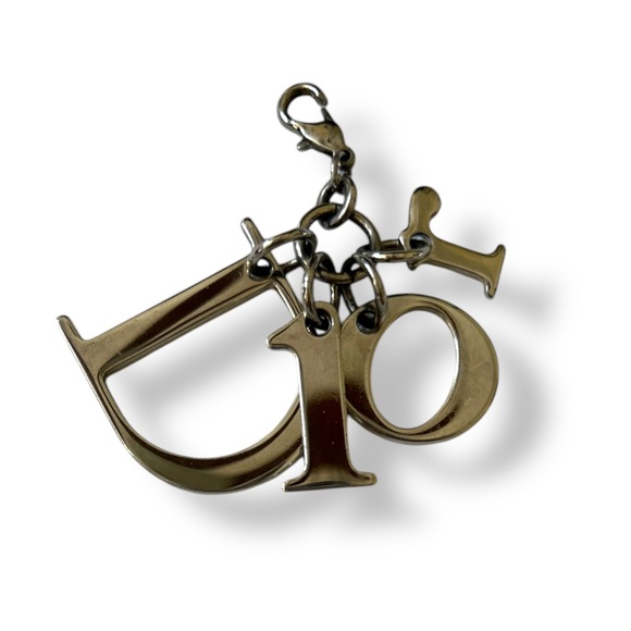 Lady Dior Cannage Quilted Cherry Red Patent Leather Calfskin Wallet Bag & Chain - Picture 5 of 17